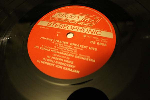Wiener Philharmoniker - Johann Strauss' Greatest Hits (LP) (VG+) - Endless Media
