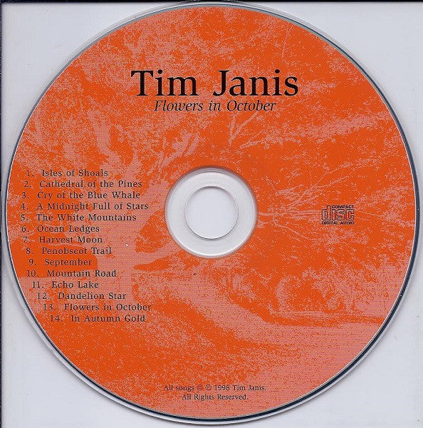 Tim Janis - Flowers In October (CD) (VG+) - Endless Media