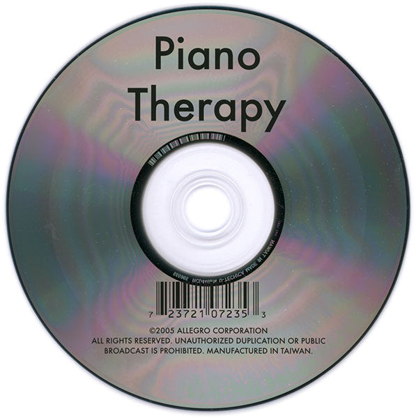 Unknown Artist - Piano Therapy (CD) (VG+) - Endless Media