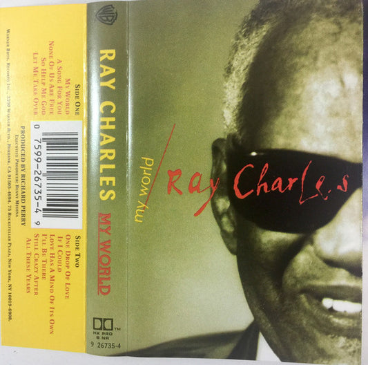 Ray Charles - My World (Cassette) (VG+) - Endless Media