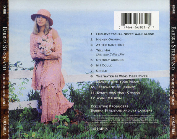 Barbra Streisand - Higher Ground (CD) (VG+) - Endless Media