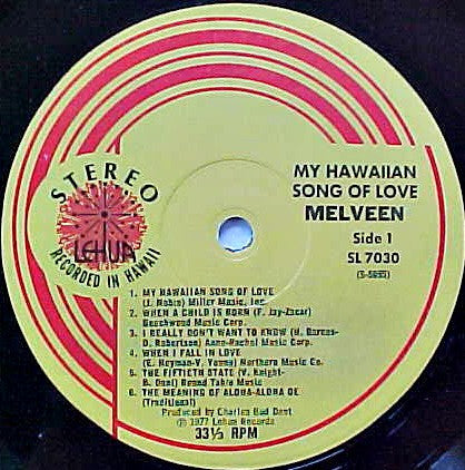 Melveen Leed - My Hawaiian Song Of Love (LP) (NM or M-) - Endless Media