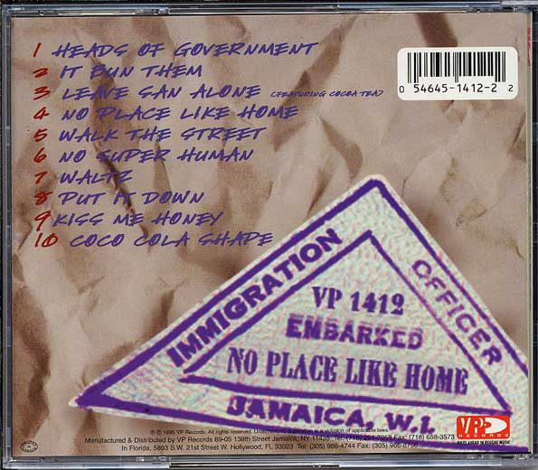 Papa San - No Place Like Home (CD) (M) - Endless Media