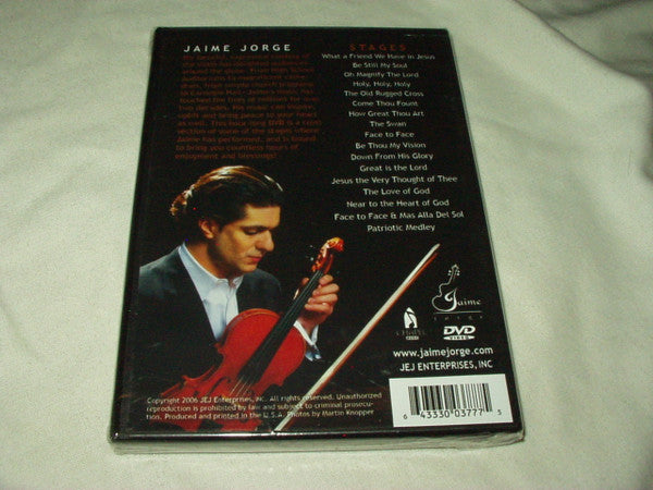 Jaime Jorge : Stages (DVD-V)