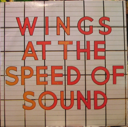 Wings  - Wings At The Speed Of Sound (LP) (VG) - Endless Media