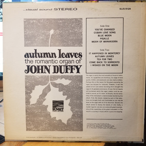 John Duffy  - Autumn Leaves (LP) (VG+) - Endless Media