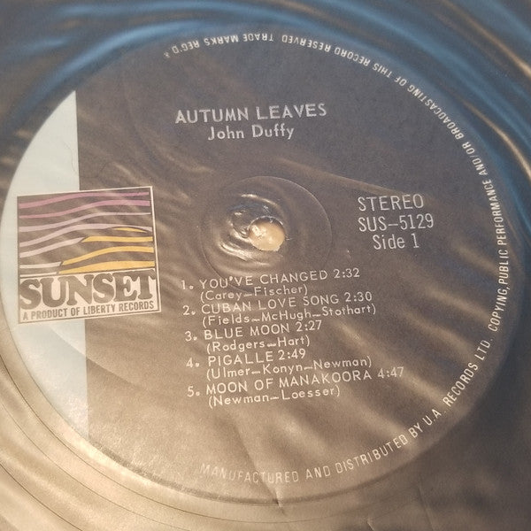 John Duffy  - Autumn Leaves (LP) (VG+) - Endless Media