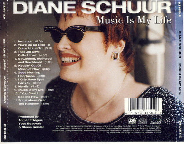Diane Schuur - Music Is My Life (CD) (VG+) - Endless Media