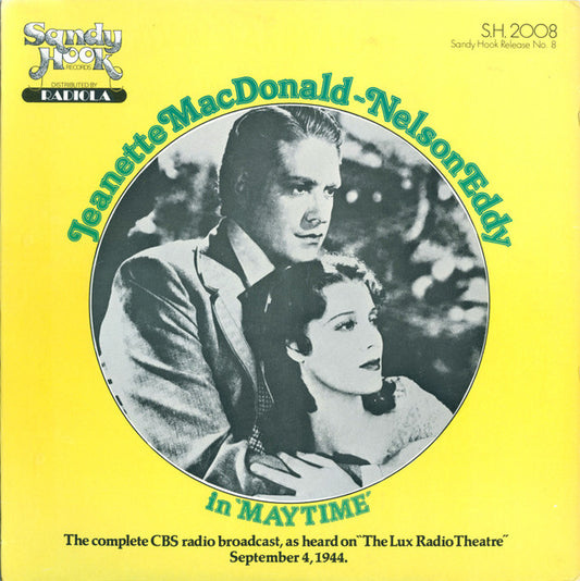 Jeanette MacDonald, Nelson Eddy - Maytime (LP) (G+) - Endless Media