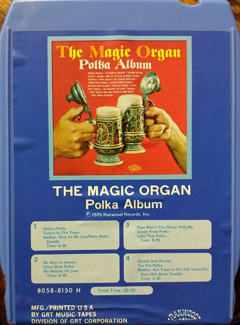 The Magic Organ - Polka Album (8-Track Cartridge) (G) - Endless Media