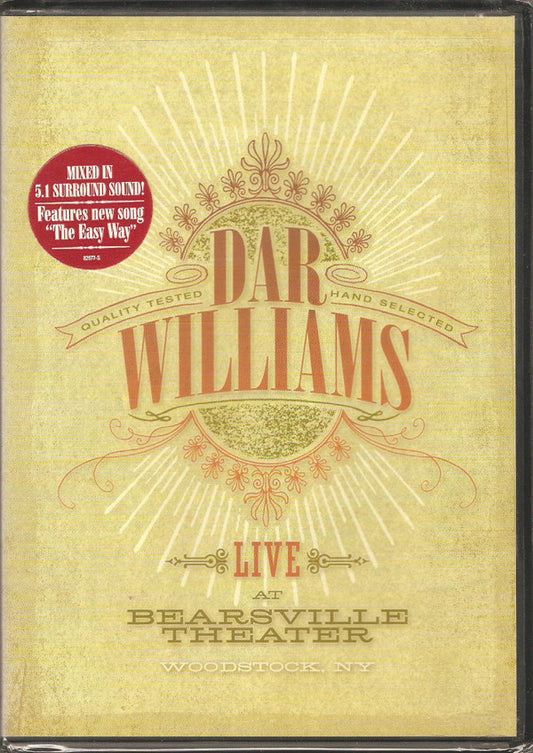 Dar Williams : Live At Bearsville Theater (DVD-V)
