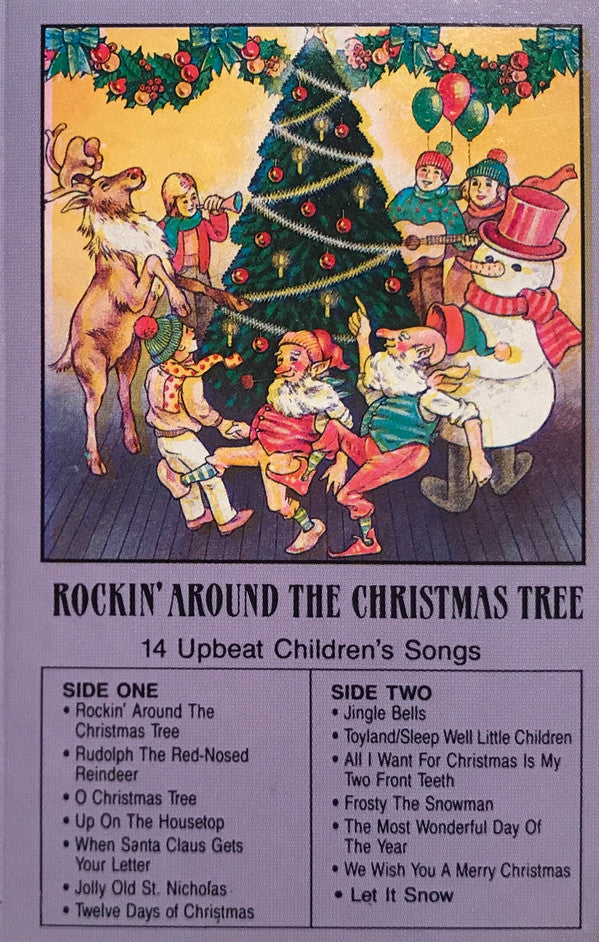 Unknown Artist - Rockin' Around The Christmas Tree (14 Upbeat Children's Songs) (Cassette) (NM or M-) - Endless Media