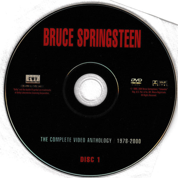 Bruce Springsteen : The Complete Video Anthology / 1978-2000 (2xDVD-V, Comp)