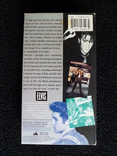 Elvis Presley : The Great Performances - Center Stage Volume One (VHS, NTSC)