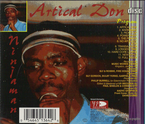 Ninjaman - Artical Don (CD) (M) - Endless Media