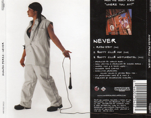 Amanda Perez - Never (CD) (M) - Endless Media