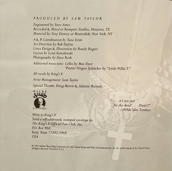 King's X - King's X (CD) (VG) - Endless Media