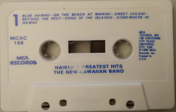 The New Hawaiian Band - Hawaii's Greatest Hits (Cassette) (VG) - Endless Media