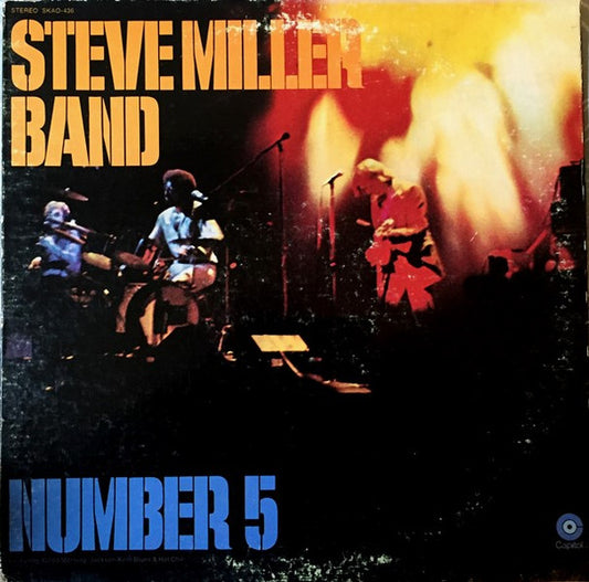 Steve Miller Band - Number 5 (LP) (G+) - Endless Media