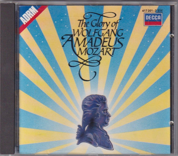 Wolfgang Amadeus Mozart - The Glory Of Wolfgang Amadeus Mozart (CD) (VG+) - Endless Media