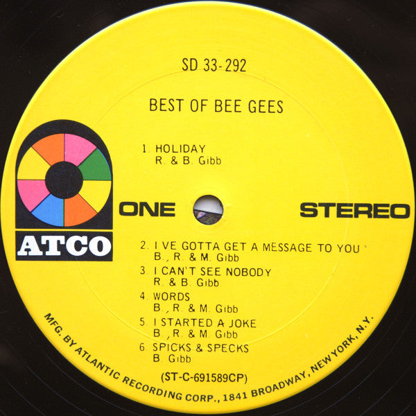 Bee Gees - Best Of Bee Gees (LP) (G) - Endless Media