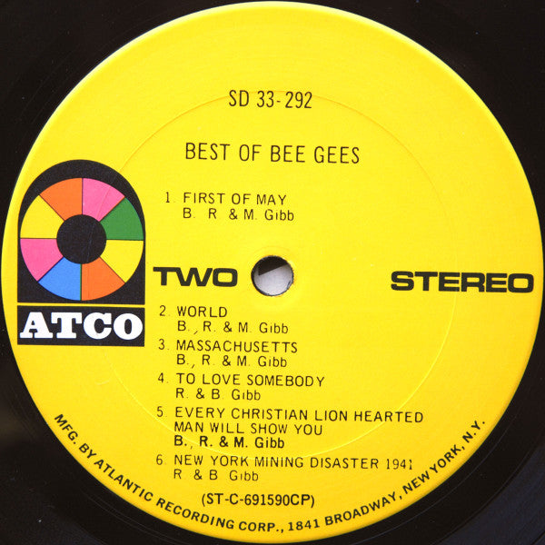 Bee Gees - Best Of Bee Gees (LP) (G) - Endless Media