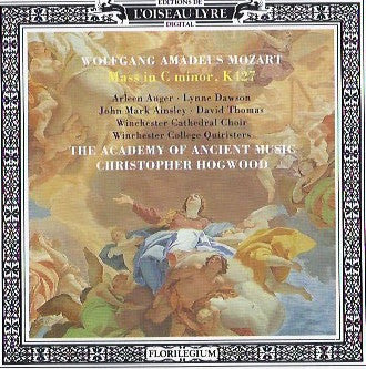 Wolfgang Amadeus Mozart - Christopher Hogwood, Arleen Auger, Lynne Dawson, John Mark Ainsley, David Thomas , Winchester Cathedral Choir, Winchester College Quiristers, The Academy Of Ancient Music - Mass In C Minor, K. 427 (CD) (VG) - Endless Media