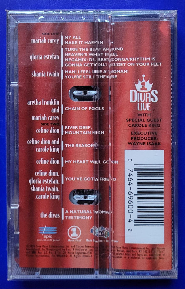 Divas  - VH1 Divas Live (Cassette) (VG+) - Endless Media