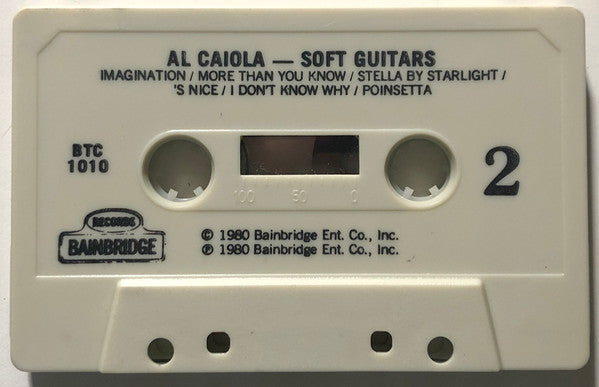 Al Caiola - Soft Guitars (Cassette) (VG+) - Endless Media