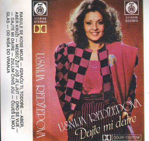 Usnija Redžepova - Dajte Mi Daire (Cassette) (VG+) - Endless Media