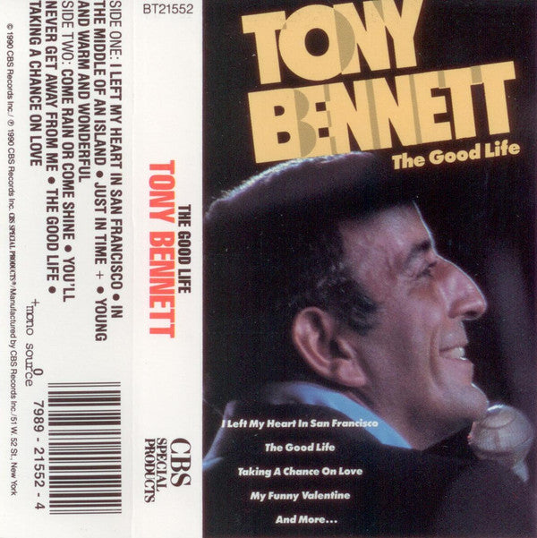 Tony Bennett - The Good Life (Cassette) (VG+) - Endless Media