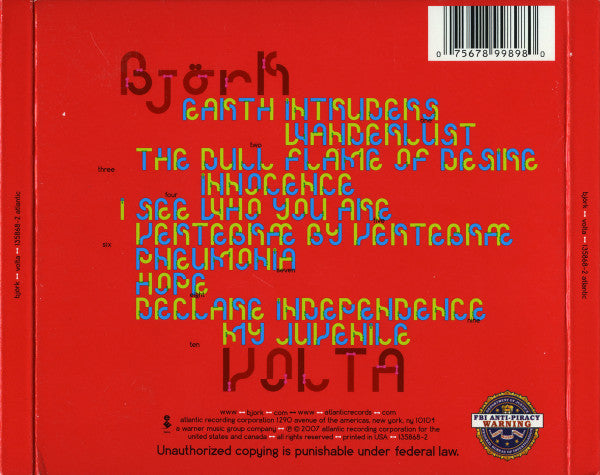 Björk - Volta (CD) (VG) - Endless Media
