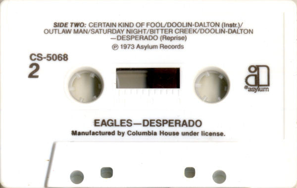 Eagles - Desperado (Cassette) (VG+) - Endless Media